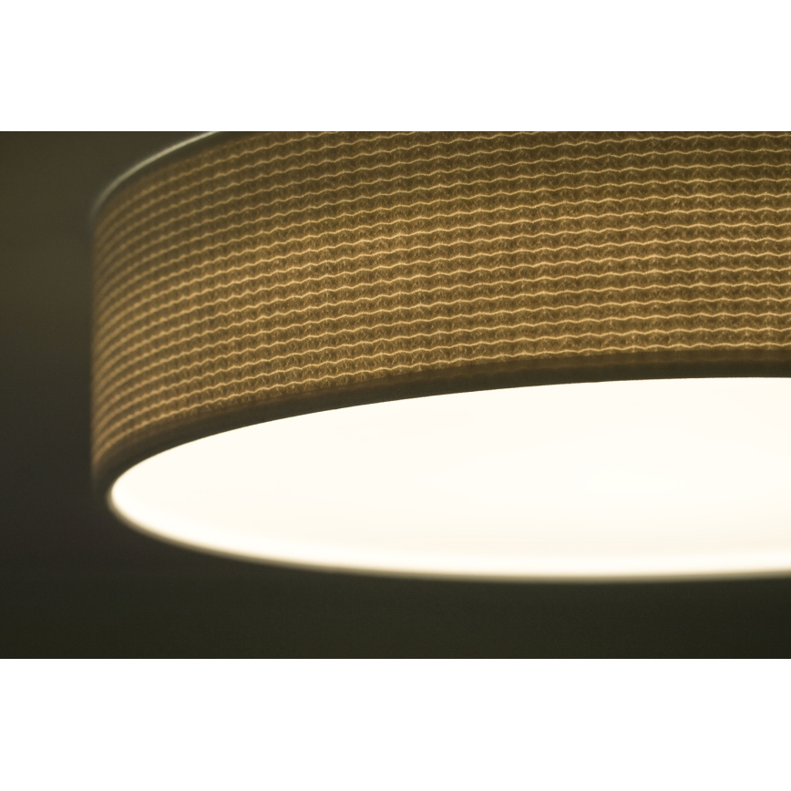 Duolla - Φωτιστικό οροφής LED CORTINA LED/26W/230V διάμετρος 30 cm 4000K κρεμ