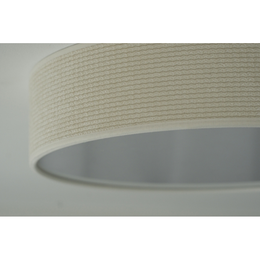 Duolla - Φωτιστικό οροφής LED CORTINA LED/26W/230V διάμετρος 30 cm 4000K κρεμ