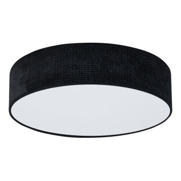 Duolla - Φωτιστικό οροφής LED CORTINA LED/26W/230V διάμετρος 30 cm 4000K μαύρο