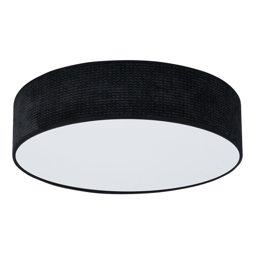 Duolla - Φωτιστικό οροφής LED CORTINA LED/26W/230V διάμετρος 30 cm 4000K μαύρο