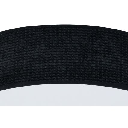 Duolla - Φωτιστικό οροφής LED CORTINA LED/26W/230V διάμετρος 30 cm 4000K μαύρο