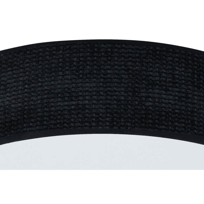 Duolla - Φωτιστικό οροφής LED CORTINA LED/26W/230V διάμετρος 30 cm 4000K μαύρο