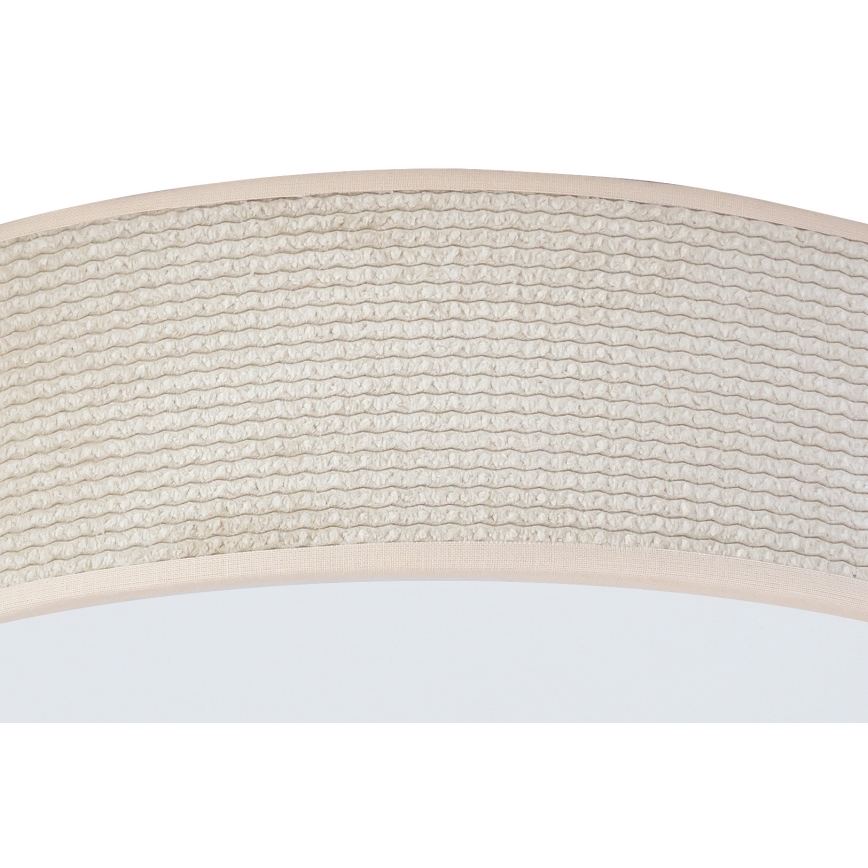 Duolla - Φωτιστικό οροφής LED CORTINA LED/26W/230V διάμετρος 30 cm 4000K μπεζ