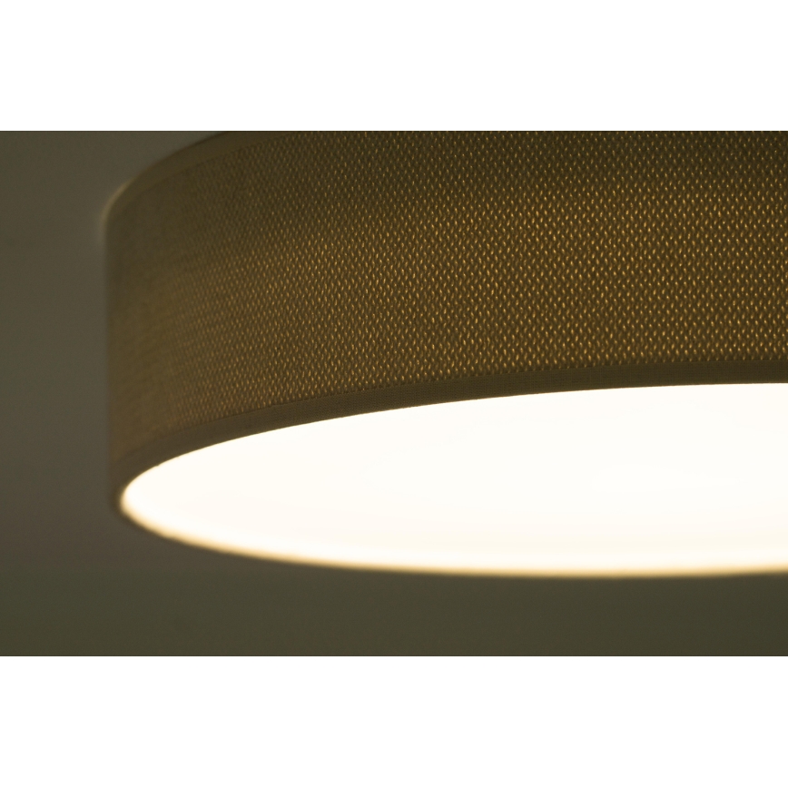 Duolla - Φωτιστικό οροφής LED CORTINA LED/26W/230V διάμετρος 30 cm 4000K μπεζ