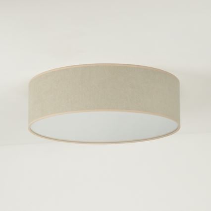 Duolla - Φωτιστικό οροφής LED CORTINA LED/26W/230V διάμετρος 30 cm 4000K μπεζ
