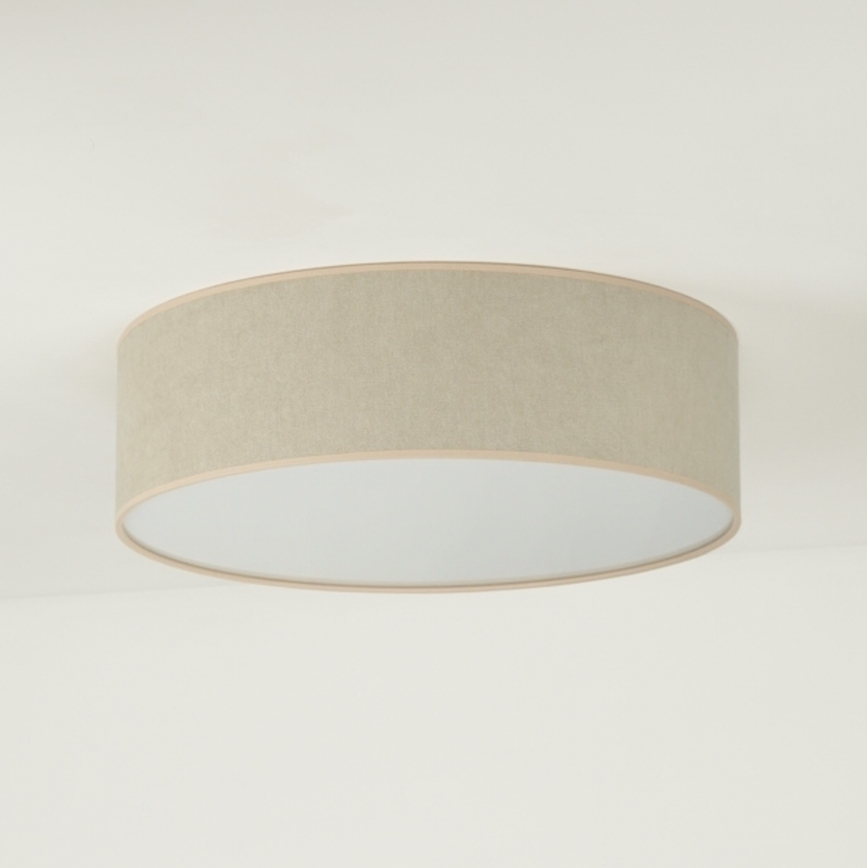 Duolla - Φωτιστικό οροφής LED CORTINA LED/26W/230V διάμετρος 30 cm 4000K μπεζ
