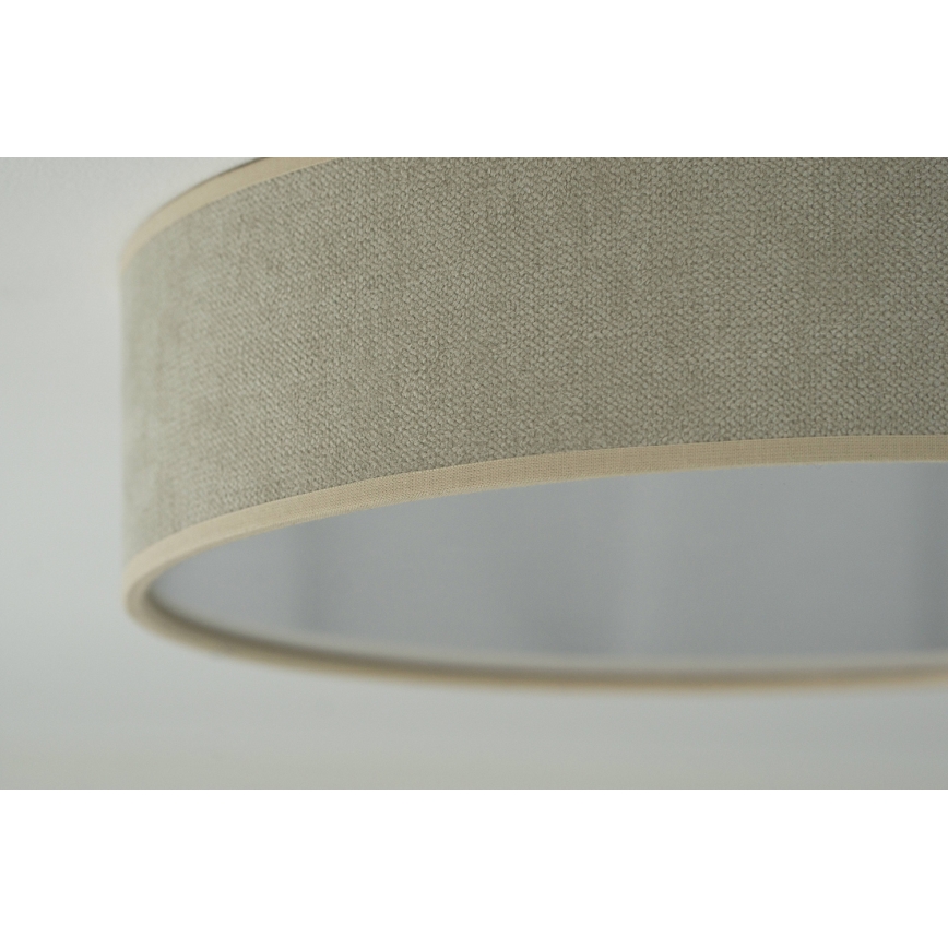 Duolla - Φωτιστικό οροφής LED CORTINA LED/26W/230V διάμετρος 30 cm 4000K μπεζ