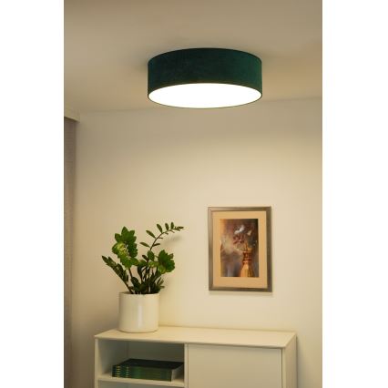 Duolla - Φωτιστικό οροφής LED CORTINA LED/26W/230V διάμετρος 30 cm 4000K πράσινο