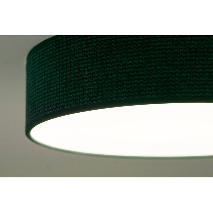 Duolla - Φωτιστικό οροφής LED CORTINA LED/26W/230V διάμετρος 30 cm 4000K πράσινο