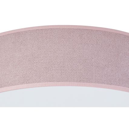 Duolla - Φωτιστικό οροφής LED CORTINA LED/26W/230V διάμετρος 30 cm 4000K ροζ