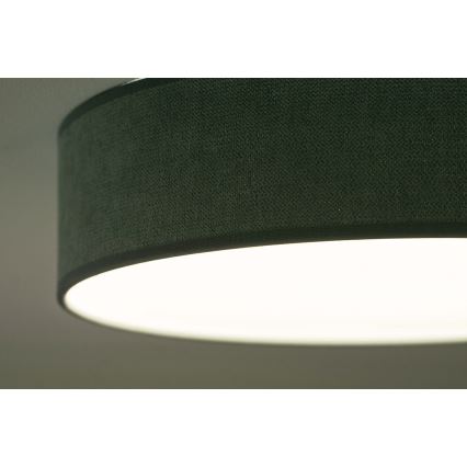 Duolla - Φωτιστικό οροφής LED CORTINA LED/26W/230V διάμετρος 30 cm 4000K τιρκουάζ
