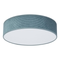 Duolla - Φωτιστικό οροφής LED CORTINA LED/26W/230V διάμετρος 30 cm 4000K τουρκουάζ