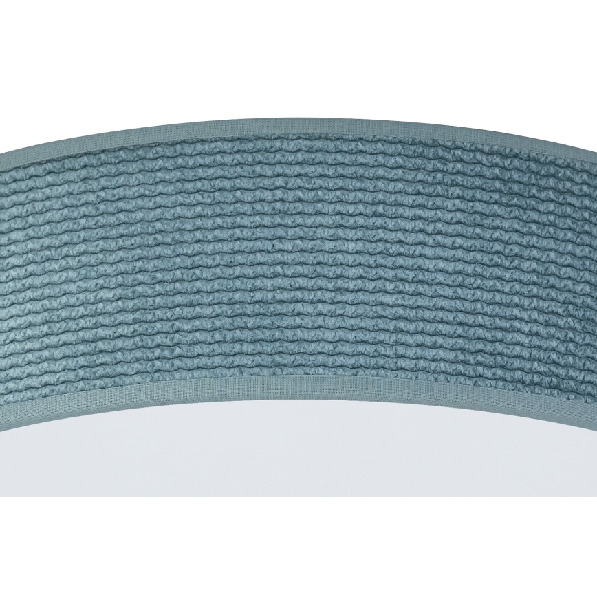 Duolla - Φωτιστικό οροφής LED CORTINA LED/26W/230V διάμετρος 30 cm 4000K τουρκουάζ