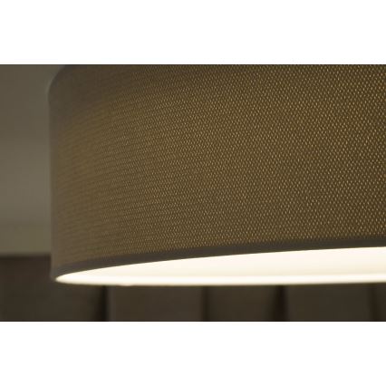 Duolla - Φωτιστικό οροφής LED CORTINA LED/26W/230V διάμετρος 45 cm 4000K γκρι