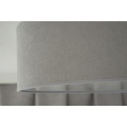 Duolla - Φωτιστικό οροφής LED CORTINA LED/26W/230V διάμετρος 45 cm 4000K γκρι
