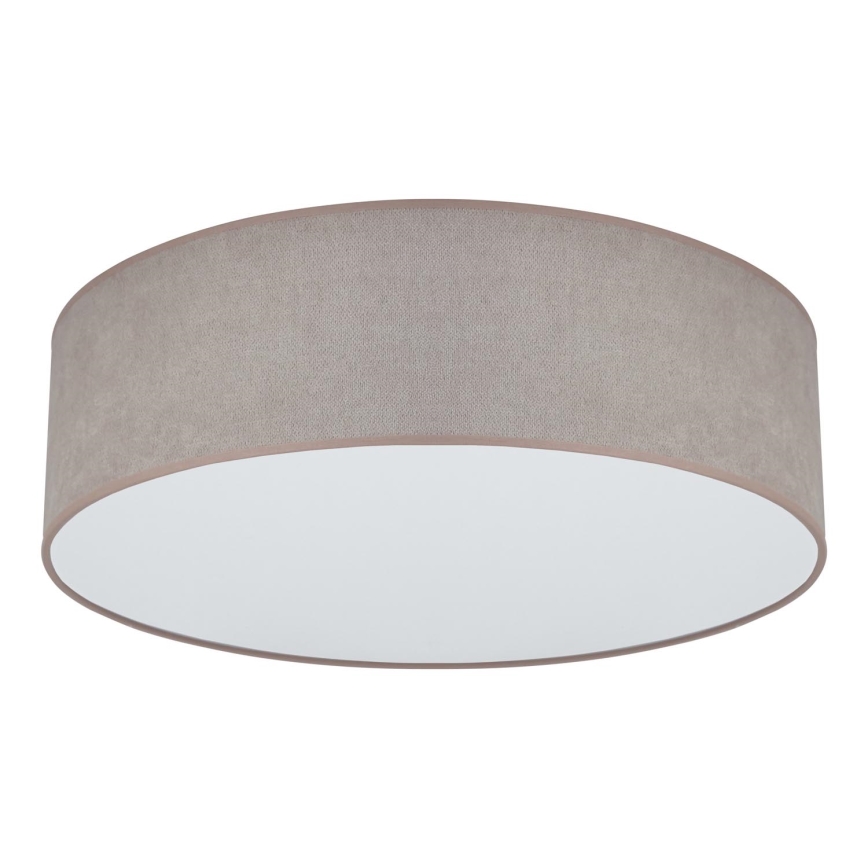 Duolla - Φωτιστικό οροφής LED CORTINA LED/26W/230V διάμετρος 45 cm 4000K καφέ