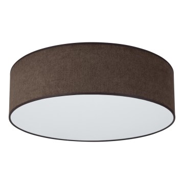 Duolla - Φωτιστικό οροφής LED CORTINA LED/26W/230V διάμετρος 45 cm 4000K καφέ