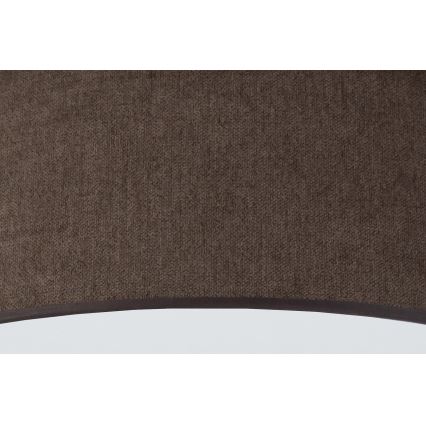 Duolla - Φωτιστικό οροφής LED CORTINA LED/26W/230V διάμετρος 45 cm 4000K καφέ