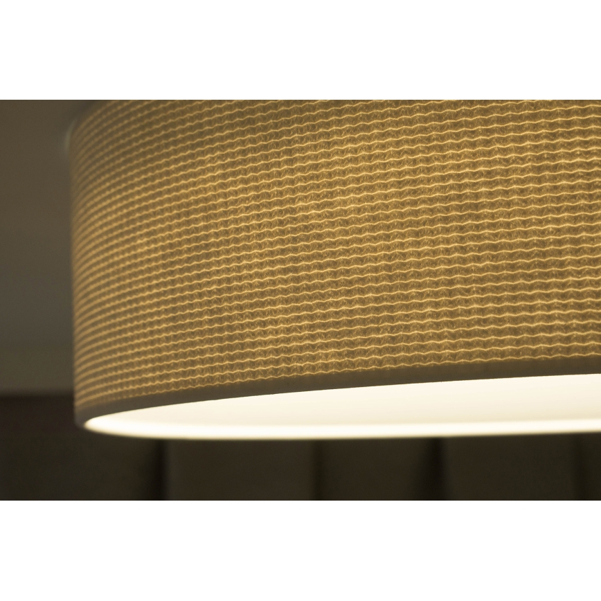 Duolla - Φωτιστικό οροφής LED CORTINA LED/26W/230V διάμετρος 45 cm 4000K κρεμ