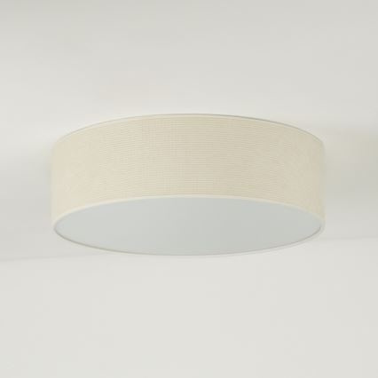 Duolla - Φωτιστικό οροφής LED CORTINA LED/26W/230V διάμετρος 45 cm 4000K κρεμ