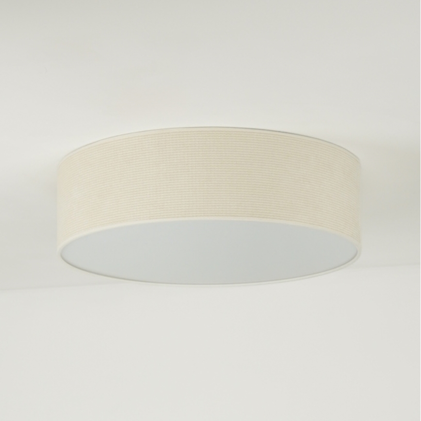 Duolla - Φωτιστικό οροφής LED CORTINA LED/26W/230V διάμετρος 45 cm 4000K κρεμ