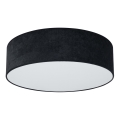 Duolla - Φωτιστικό οροφής LED CORTINA LED/26W/230V διάμετρος 45 cm 4000K μαύρο