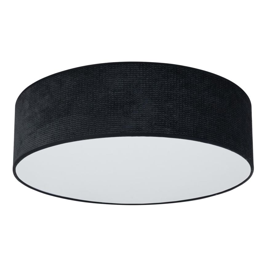 Duolla - Φωτιστικό οροφής LED CORTINA LED/26W/230V διάμετρος 45 cm 4000K μαύρο