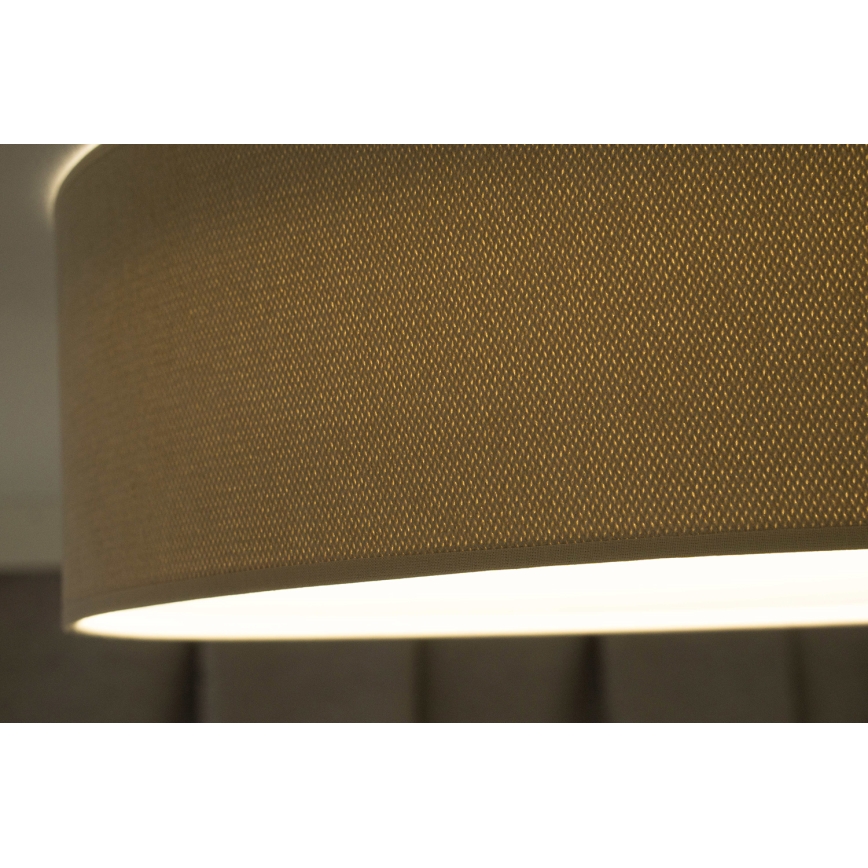 Duolla - Φωτιστικό οροφής LED CORTINA LED/26W/230V διάμετρος 45 cm 4000K μπεζ