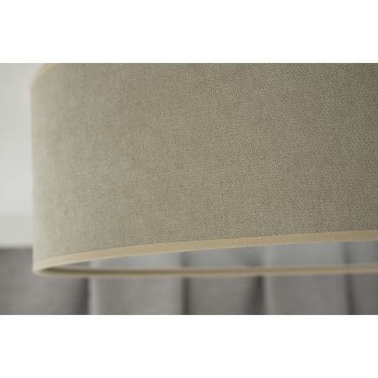 Duolla - Φωτιστικό οροφής LED CORTINA LED/26W/230V διάμετρος 45 cm 4000K μπεζ