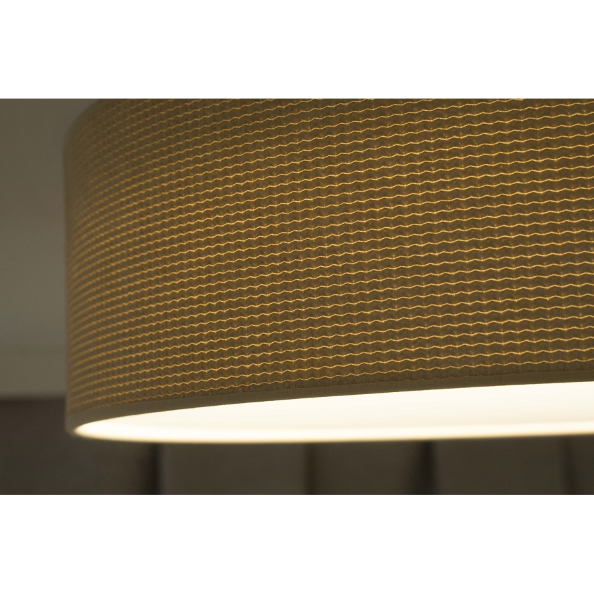 Duolla - Φωτιστικό οροφής LED CORTINA LED/26W/230V διάμετρος 45 cm 4000K μπεζ