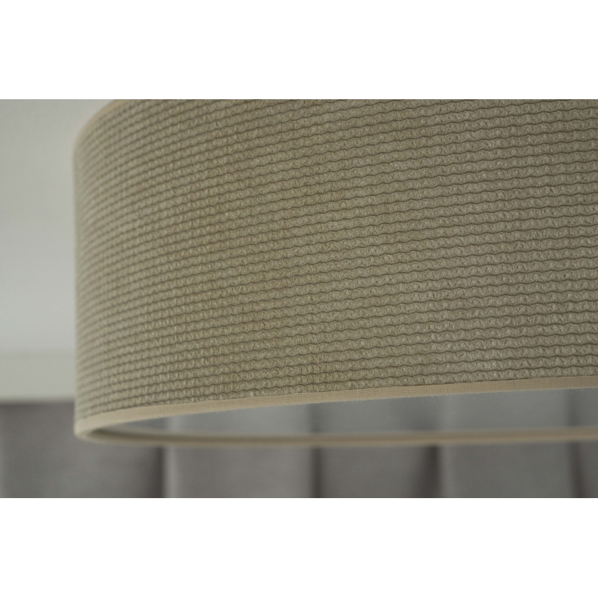 Duolla - Φωτιστικό οροφής LED CORTINA LED/26W/230V διάμετρος 45 cm 4000K μπεζ