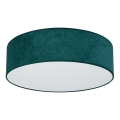 Duolla - Φωτιστικό οροφής LED CORTINA LED/26W/230V διάμετρος 45 cm 4000K πράσινο