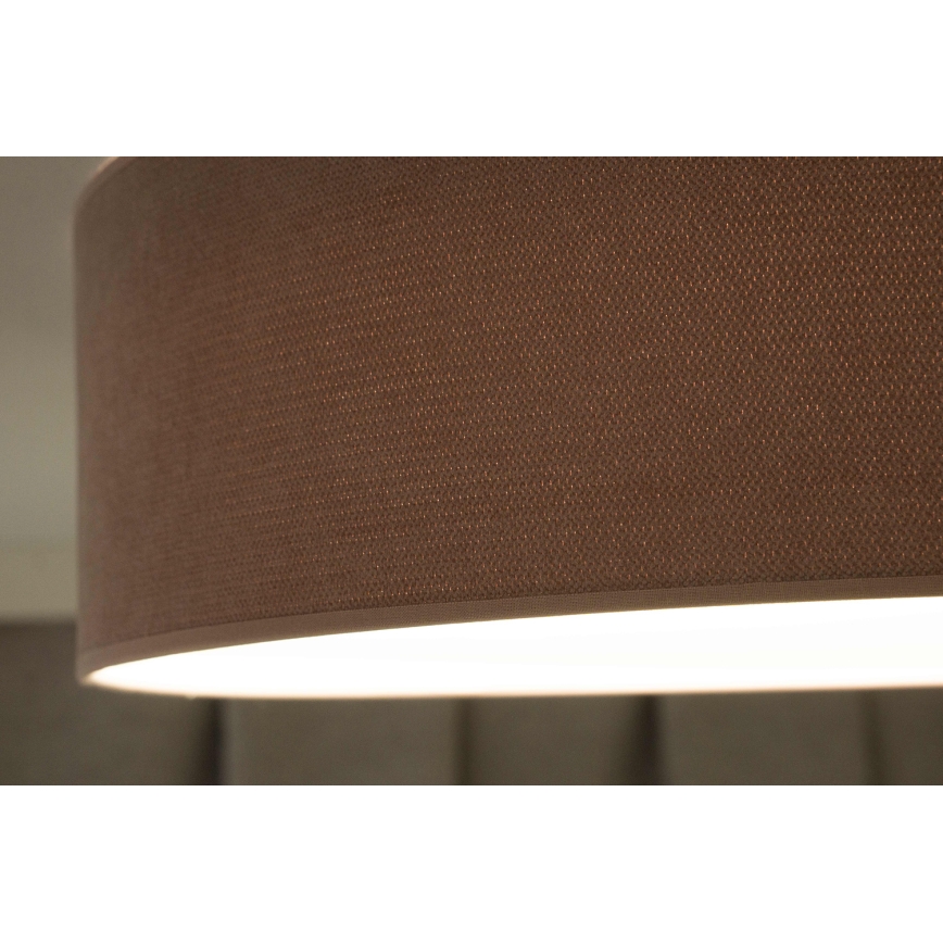Duolla - Φωτιστικό οροφής LED CORTINA LED/26W/230V διάμετρος 45 cm 4000K ροζ