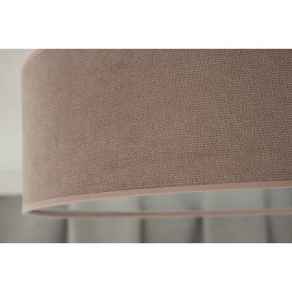 Duolla - Φωτιστικό οροφής LED CORTINA LED/26W/230V διάμετρος 45 cm 4000K ροζ