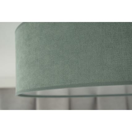Duolla - Φωτιστικό οροφής LED CORTINA LED/26W/230V διάμετρος 45 cm 4000K τιρκουάζ