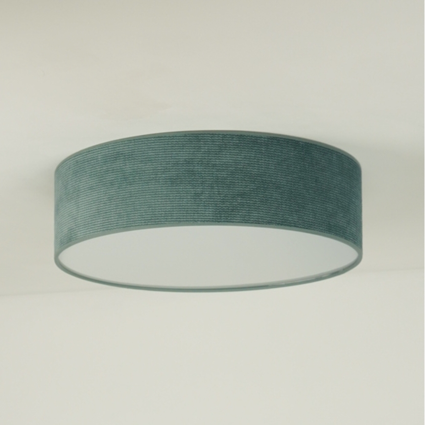 Duolla - Φωτιστικό οροφής LED CORTINA LED/26W/230V διάμετρος 45 cm 4000K τουρκουάζ