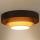 Duolla - Φωτιστικό οροφής LED LUNETA LED/26W/230V διάμετρος 60 cm 4000K καφέ/χρυσαφί/κρεμ
