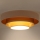 Duolla - Φωτιστικό οροφής LED LUNETA LED/26W/230V διάμετρος 60 cm 4000K κρεμ/χρυσαφί/μπεζ