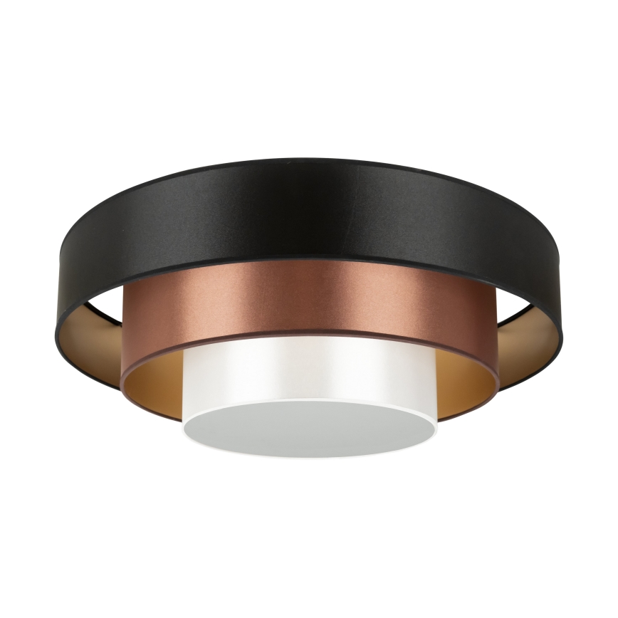 Duolla - Φωτιστικό οροφής LED LUNETA LED/26W/230V διάμετρος 60 cm 4000K μαύρο/χαλκός/λευκό
