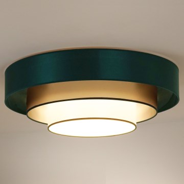 Duolla - Φωτιστικό οροφής LED LUNETA LED/26W/230V διάμετρος 60 cm 4000K πράσινο/χρυσαφί/λευκό