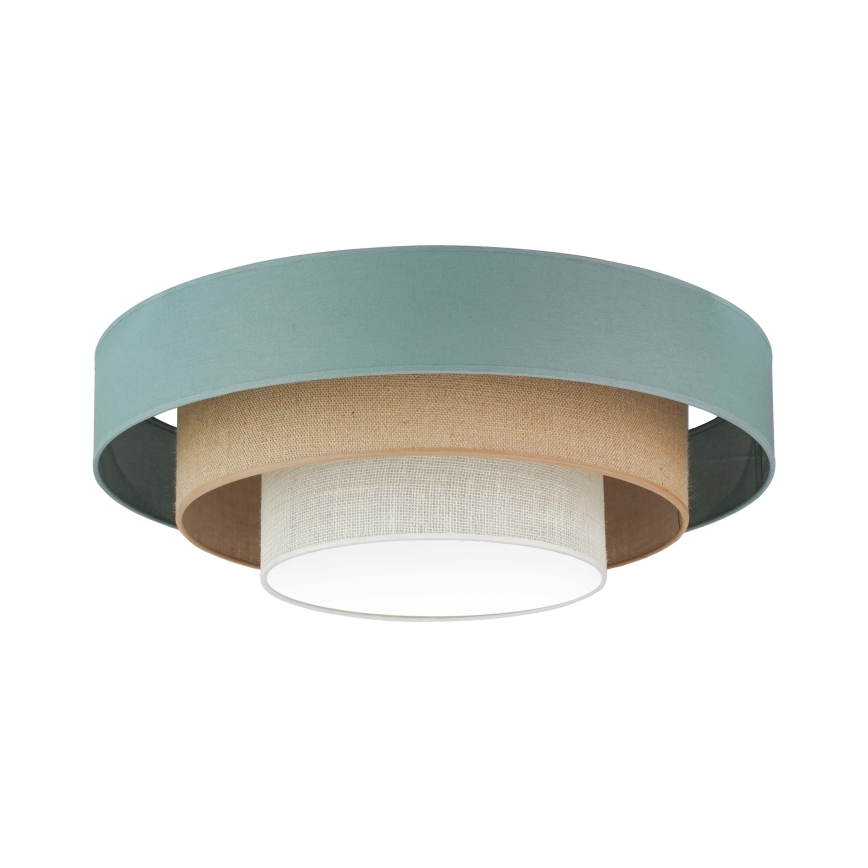 Duolla - Φωτιστικό οροφής LED LUNETA LED/26W/230V διάμετρος 60 cm 4000K τιρκουάζ/μπεζ/κρεμ