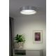 Duolla - Φωτιστικό οροφής LED ROLLER LED/24W/230V ασήμι
