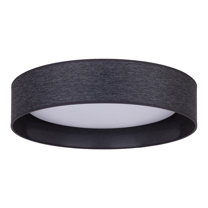 Duolla - Φωτιστικό οροφής LED ROLLER LED/24W/230V διάμετρος 45 cm ανθρακί