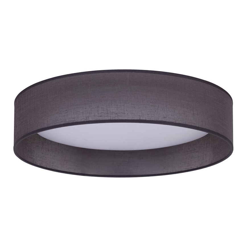 Duolla - Φωτιστικό οροφής LED ROLLER LED/24W/230V διάμετρος 45 cm ανθρακί