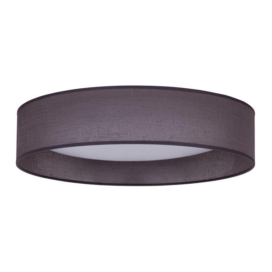 Duolla - Φωτιστικό οροφής LED ROLLER LED/24W/230V διάμετρος 45 cm ανθρακί