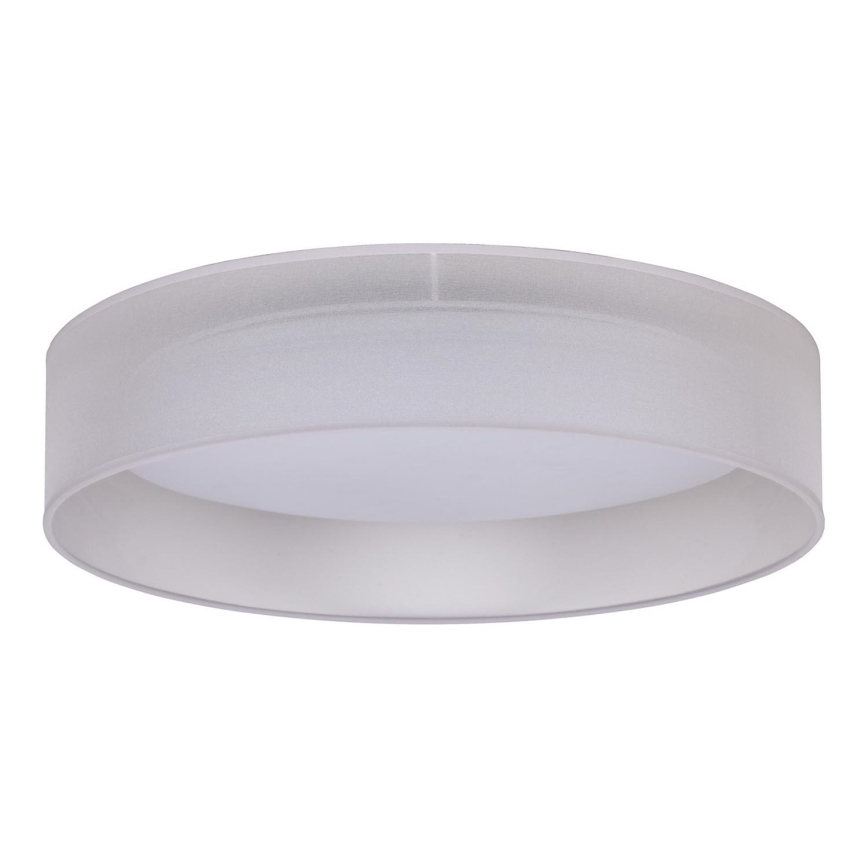 Duolla - Φωτιστικό οροφής LED ROLLER LED/24W/230V διάμετρος 45 cm ανοιχτό γκρι