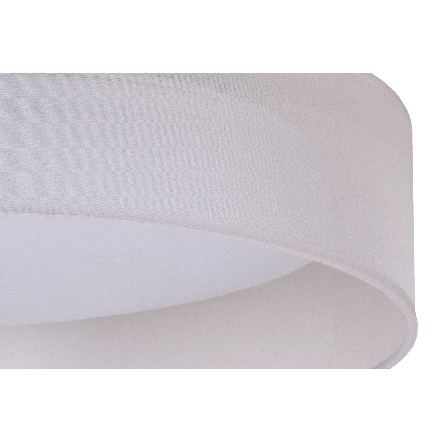 Duolla - Φωτιστικό οροφής LED ROLLER LED/24W/230V διάμετρος 45 cm ανοιχτό γκρι