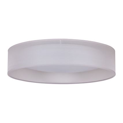 Duolla - Φωτιστικό οροφής LED ROLLER LED/24W/230V διάμετρος 45 cm ανοιχτό γκρι