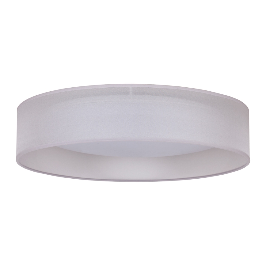 Duolla - Φωτιστικό οροφής LED ROLLER LED/24W/230V διάμετρος 45 cm ανοιχτό γκρι