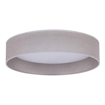 Duolla - Φωτιστικό οροφής LED ROLLER LED/24W/230V διάμετρος 45 cm ανοιχτό γκρι